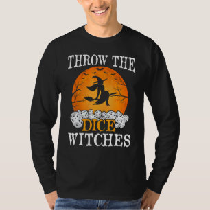 Bunco wirft die Würfel Bunco Spiel Halloween T-Shirt