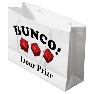 Bunco Würfel-Geschenk-Tür-Preis Große Geschenktüte