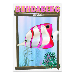 Bundaberg Australien Reiseplakat Fotodruck