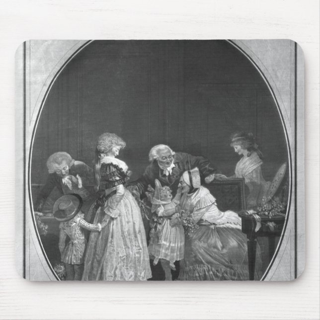 Bündel der Blumen oder der feiern Großmutter Mousepad (Vorne)