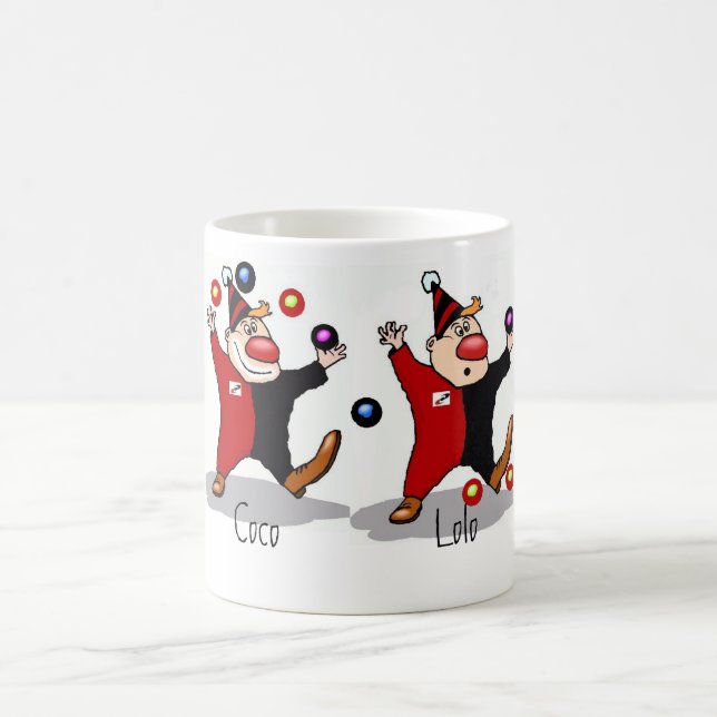Bündel der Clowns-Kaffee-Tasse Tasse (Mittel)