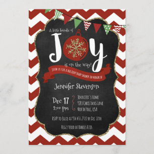 Bündel Freude ist auf der Weisen-Babyparty Einladung