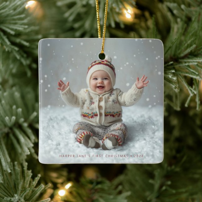 Bündel von Joy Square Keramikornament (Baum)