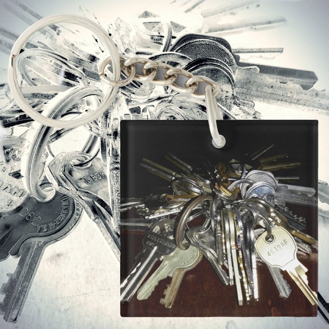 Bündel von Tasten fotografisch Schlüsselanhänger (Von Creator hochgeladen)