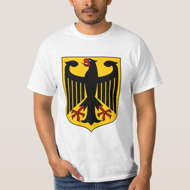 Bundesadler - Bundeswappen Deutschlands - T-Shirt (Vorderseite)