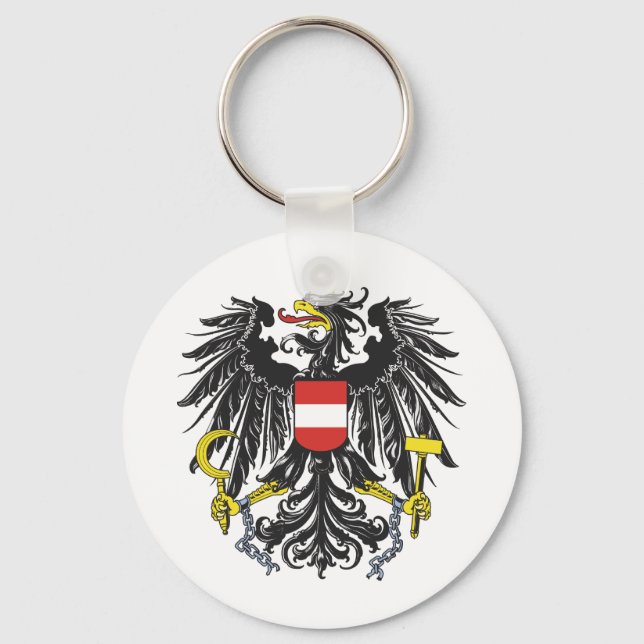 Bundesadler Österreich Schlüsselanhänger (Vorderseite)