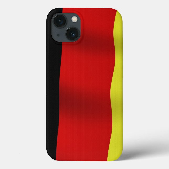 Bundesflagge Deutschland Patriotischer Fall Telefo Case-Mate iPhone Hülle (Rückseite)