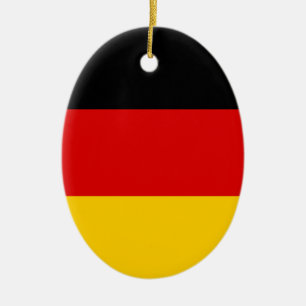 Bundesflagge Keramik Ornament