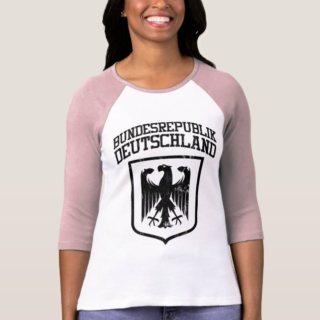 Bundesrepublik Deutschland/Deutscher Eagle T-Shirt (Vorderseite)