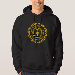 Bundesrepublik Deutschland/Ostdeutschland-Kranz Hoodie