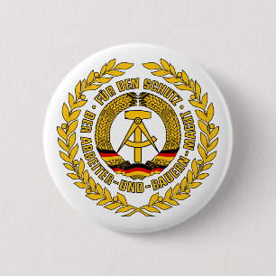 Bundesrepublik Deutschland/Ostdeutschland-Wappen Button