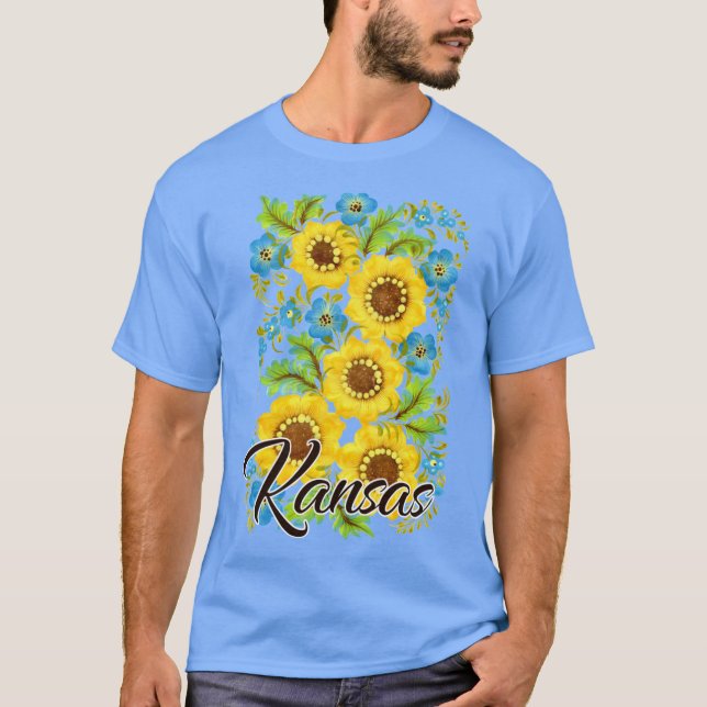 Bundesstaat Kansas Oversized T-Shirt (Vorderseite)