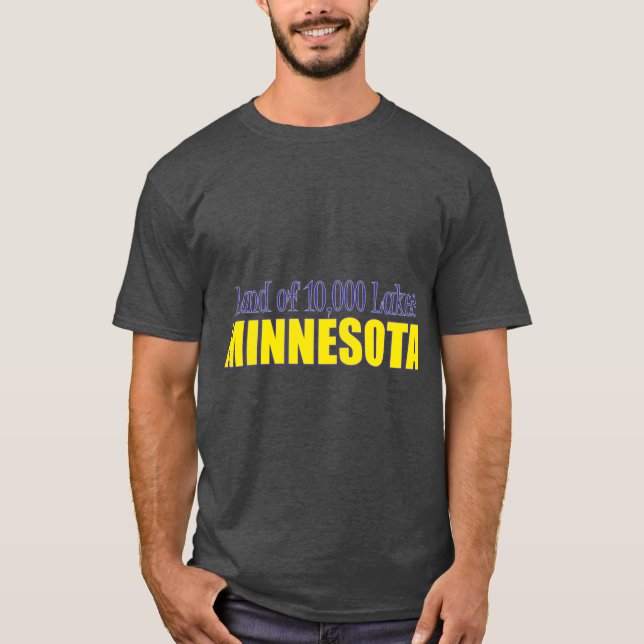 Bundesstaat Minnesota1 T-Shirt (Vorderseite)