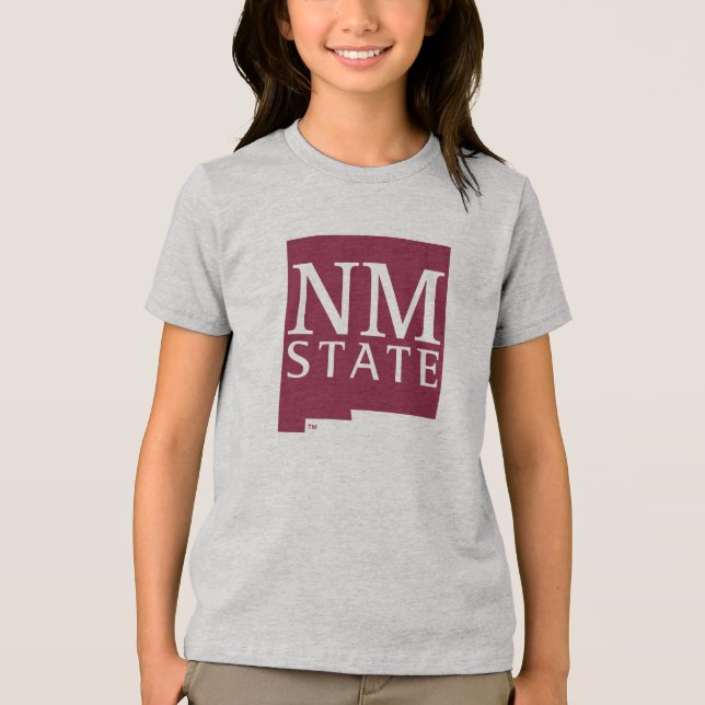 Bundesstaat New Mexico Tri-Blend Shirt (Vorderseite)