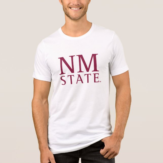 Bundesstaat New Mexico Tri-Blend Shirt (Vorderseite)
