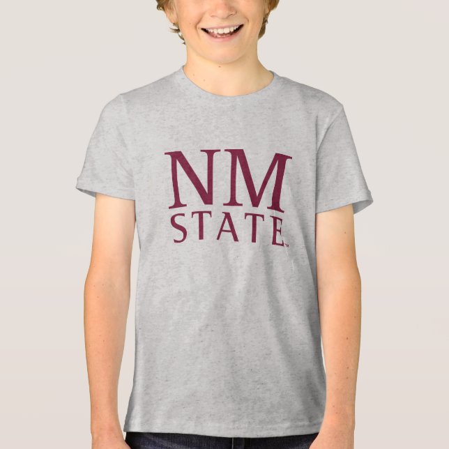 Bundesstaat New Mexico Tri-Blend Shirt (Vorderseite)