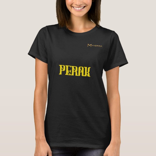 Bundesstaat Perak T-Shirt (Vorderseite)
