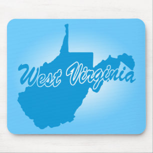 Bundesstaat West Virginia Mousepad