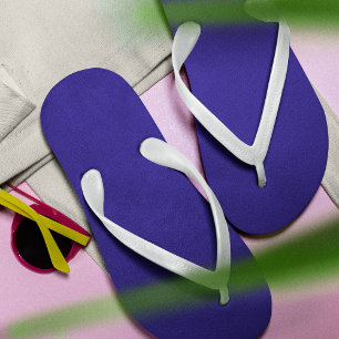 Bundesstaatlich Blau ZSolid Schlicht Flip Flops