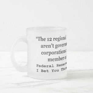 Bundesstaatliche Reserve-Banken sind nicht Mattglastasse