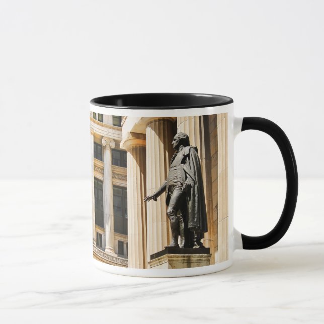 Bundesstaatlicher Hall, NYC Tasse (Rechts)