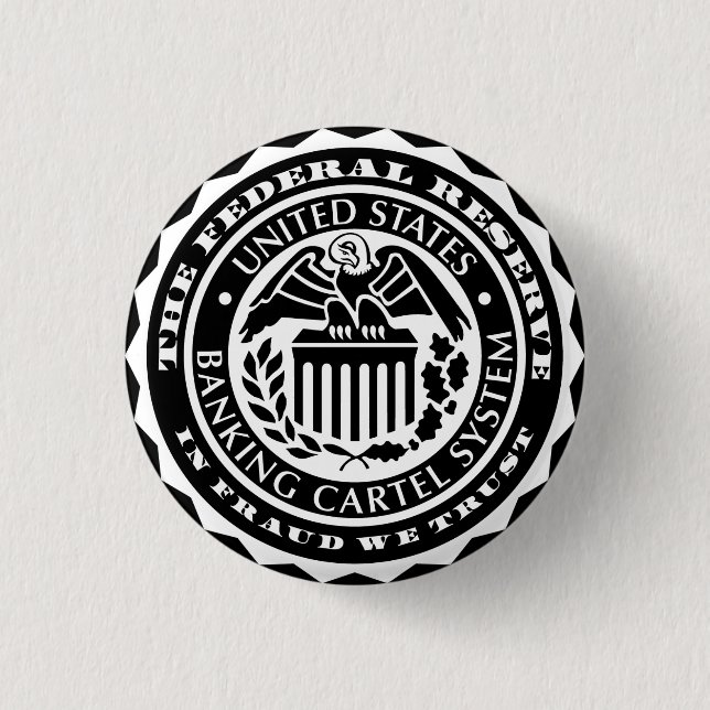 Bundesstaatlicher Reserve-Knopf Button (Vorderseite)