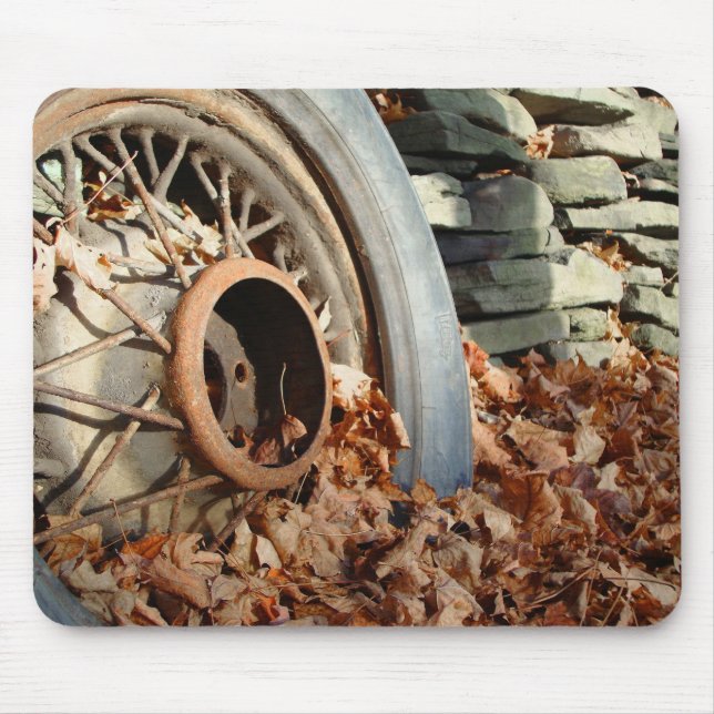 Bundesstaatlicher Wimpel-Reifen Mousepad (Vorne)