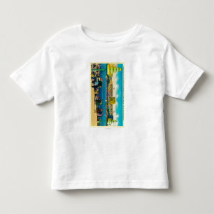 Bundesstaatliches Gebäude und Seen der Nationen Kleinkind T-shirt
