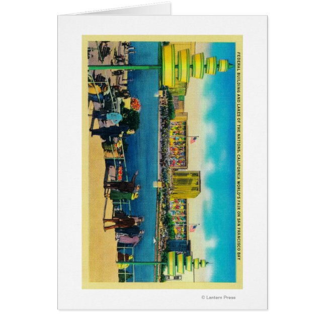 Bundesstaatliches Gebäude und Seen der Vereinten N (Vorne)