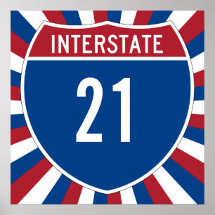Bundesstraße 21 poster