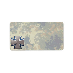 Bundeswehr Adressaufkleber