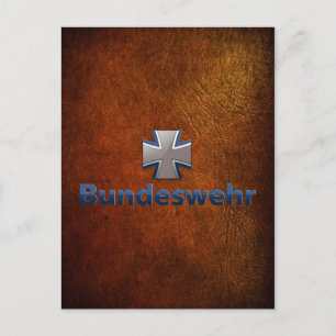 Bundeswehr-Emblem Postkarte
