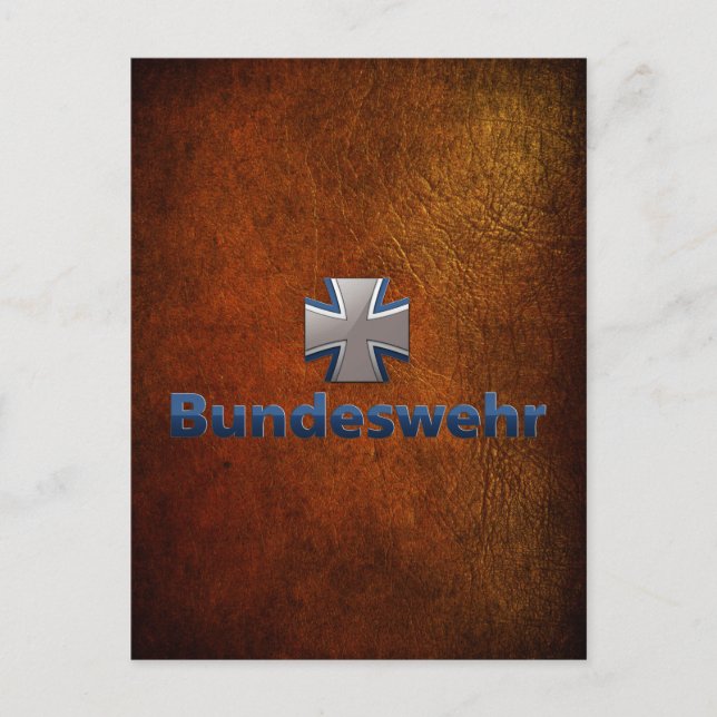Bundeswehr-Emblem Postkarte (Vorderseite)