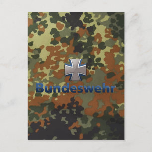 Bundeswehr-Emblem Postkarte