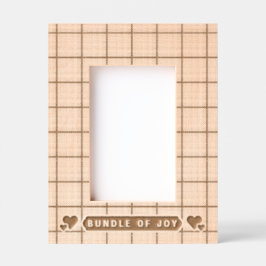 "Bundle of Joy" Custom New Baby Geätzte Rahmen