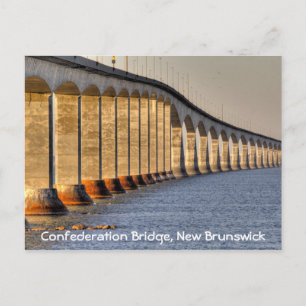 Bündnis-Brücke, New-Brunswick Postkarte