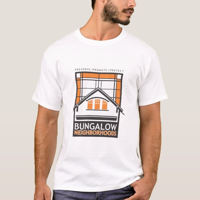 Bungalow Neighhoods T-Shirt (Vorderseite)