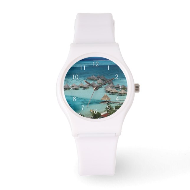 Bungalows des Beachcomber Hotels Armbanduhr (Vorderseite)