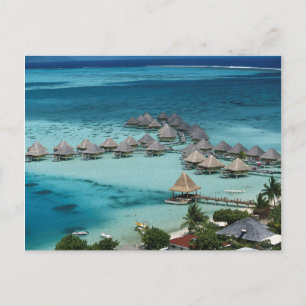 Bungalows des Beachcomber Hotels Postkarte