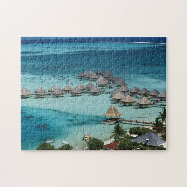 Bungalows des Beachcomber Hotels Puzzle (Horizontal)