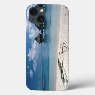 Bungalows from beach Motu Toopua Case-Mate iPhone Hülle
