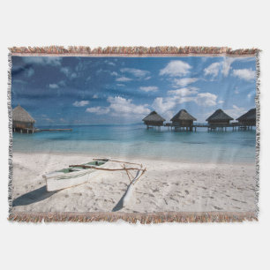 Bungalows vom Strand Motu Toopua Decke