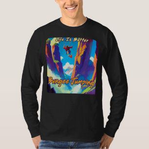 Bungee-Jumping Extremes Abenteuer T-Shirt