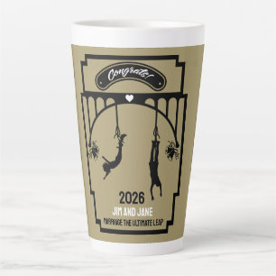 Bungee Jumping Wedding Gift Milchtasse