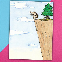 BUNGEE KISS Postcard von Nicole Janes Postkarte