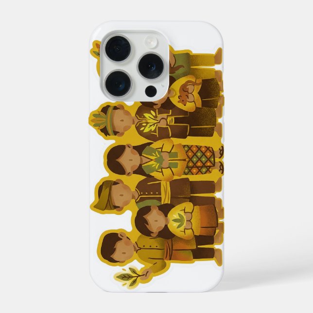 Bunian/Sebabah Volk iPhone Hülle (Rückseite)