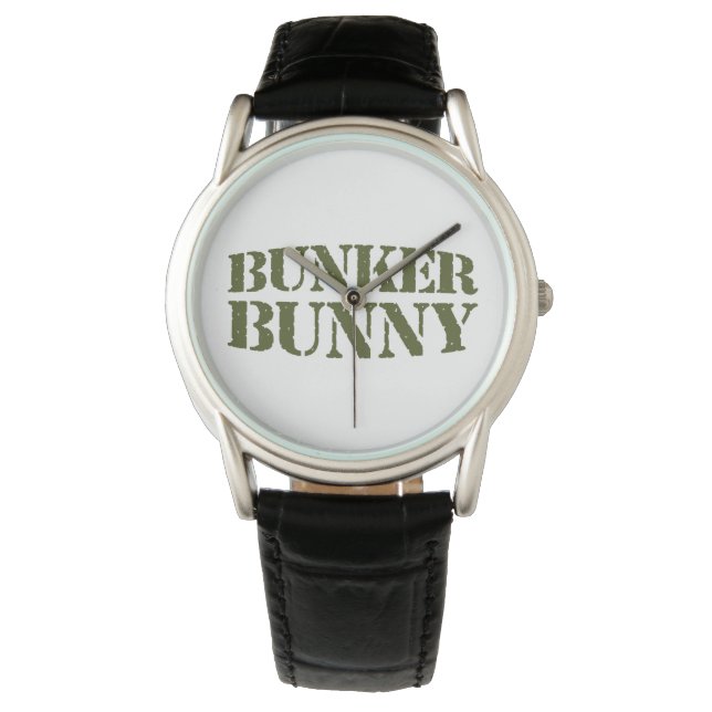 BUNKER BUNNY ARMBANDUHR (Vorderseite)