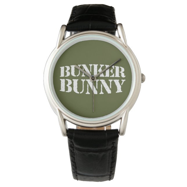 BUNKER BUNNY ARMBANDUHR (Vorderseite)