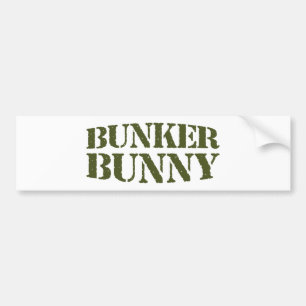 BUNKER BUNNY AUTOAUFKLEBER