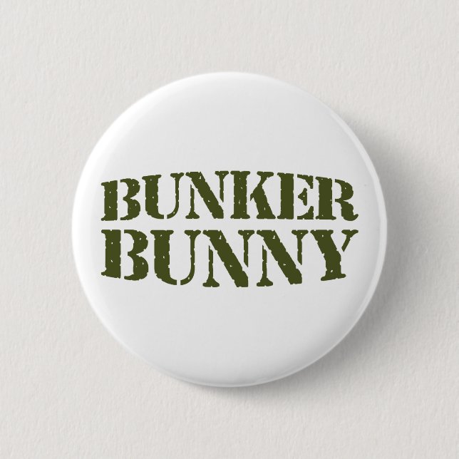 BUNKER BUNNY BUTTON (Vorderseite)